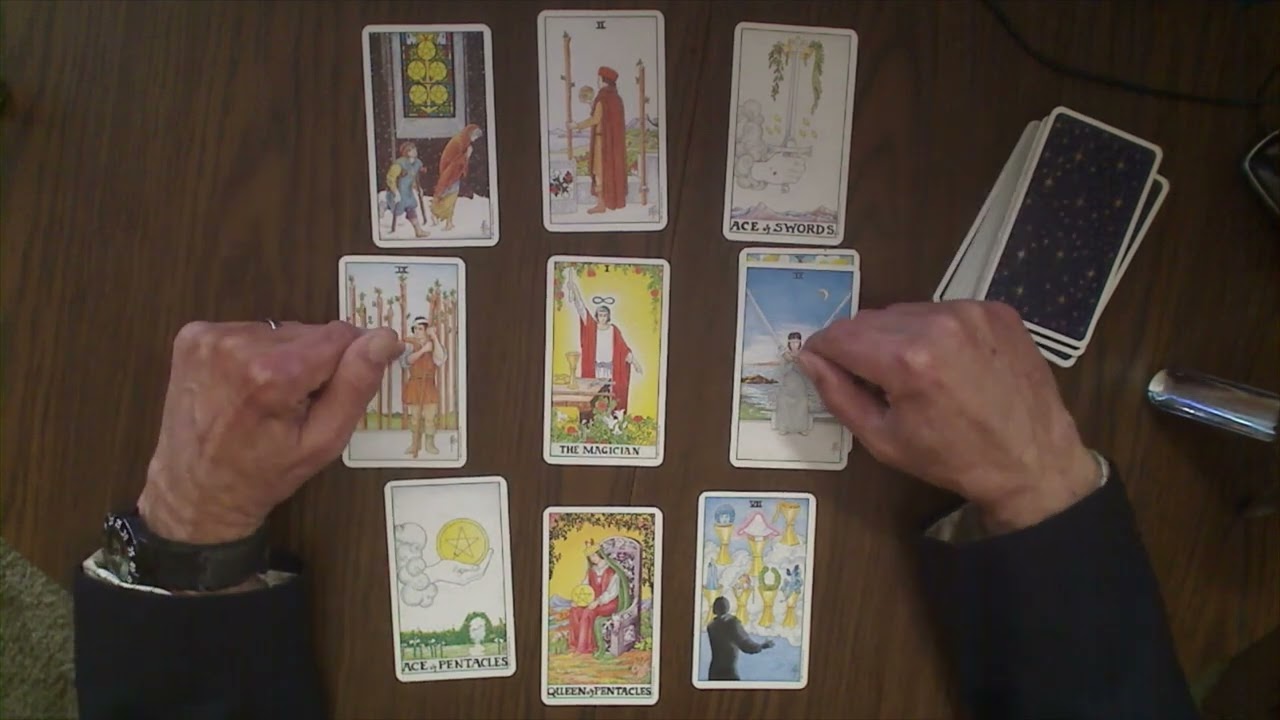 The 4 Keys Tarot Card Spread - Sample Tarot reading