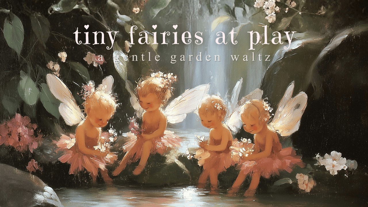 Rest in the Garden | A Soft Fairy Waltz for Calm Nights