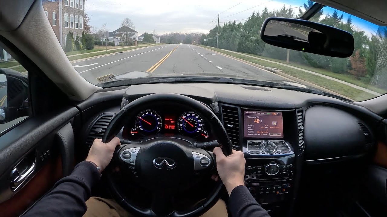 2010 Infiniti FX35 AWD - POV Test Drive