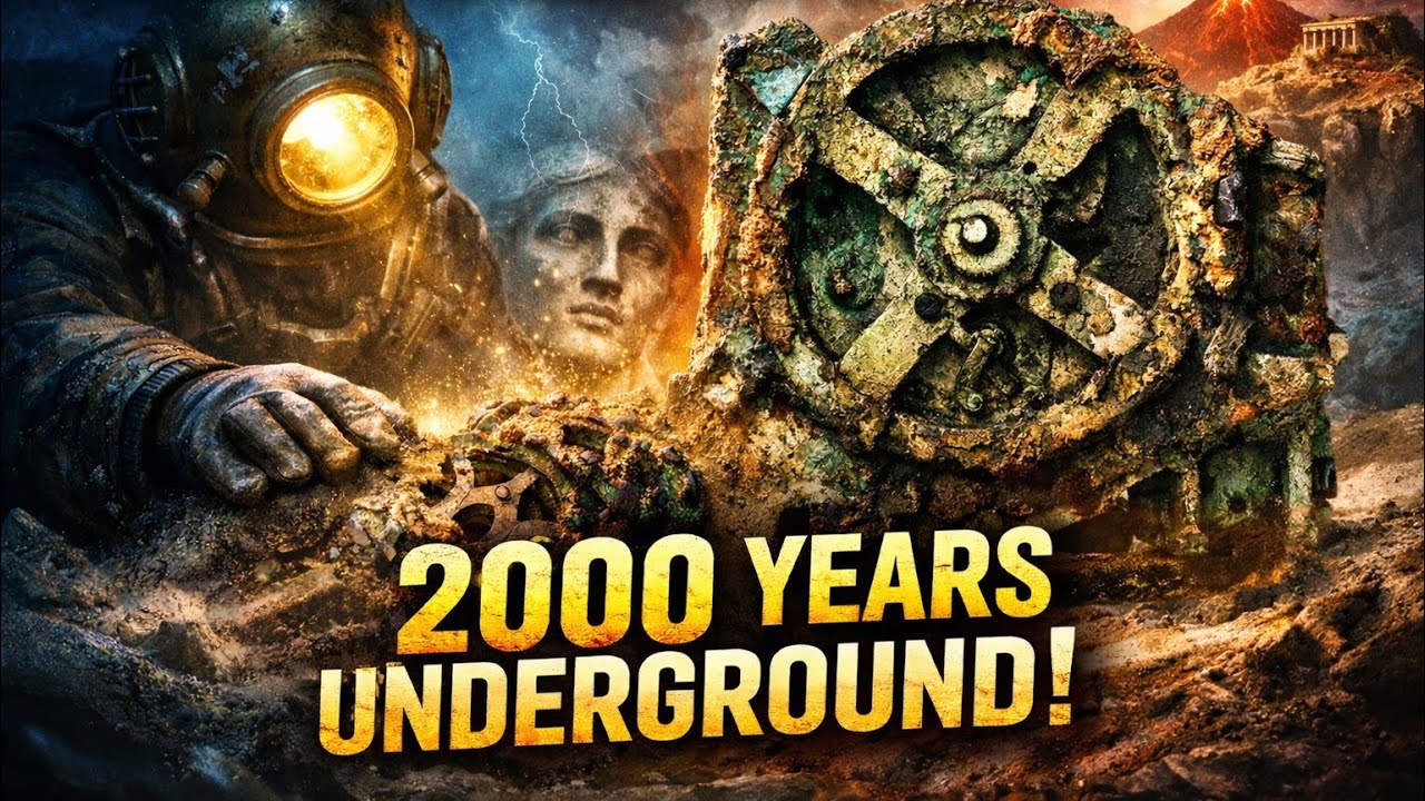 This Ancient Machine Shouldn’t Exist… They Found It 2,000 Years Underground