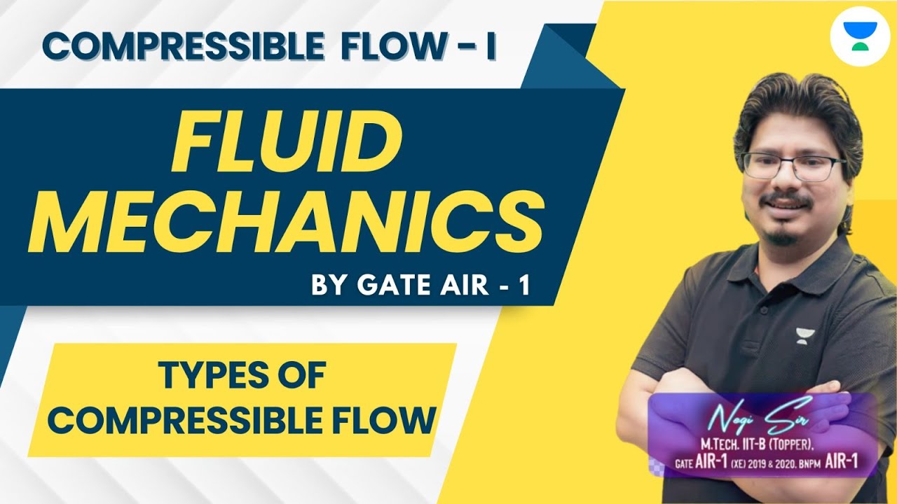 Types of Compressible Flow | Fluid Mechanics | GATE & ESE 2024 Exam