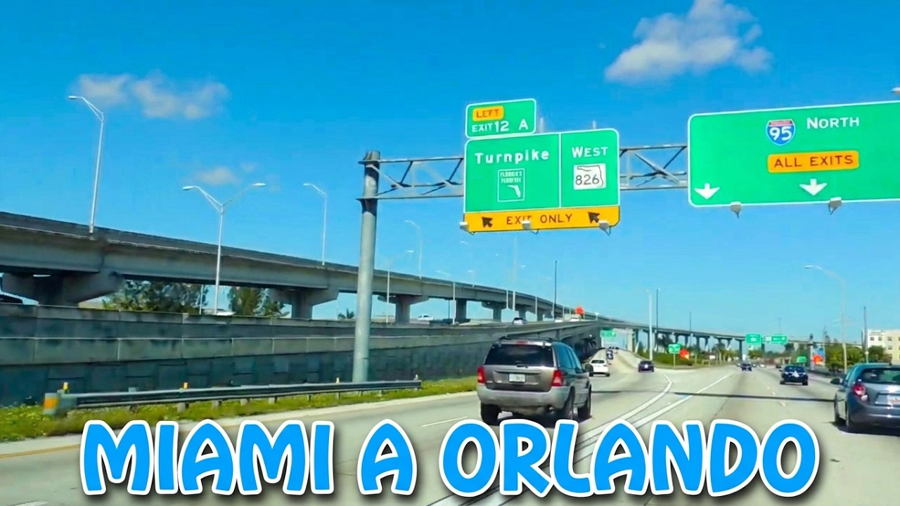 Ruta Miami - Orlando por la I95