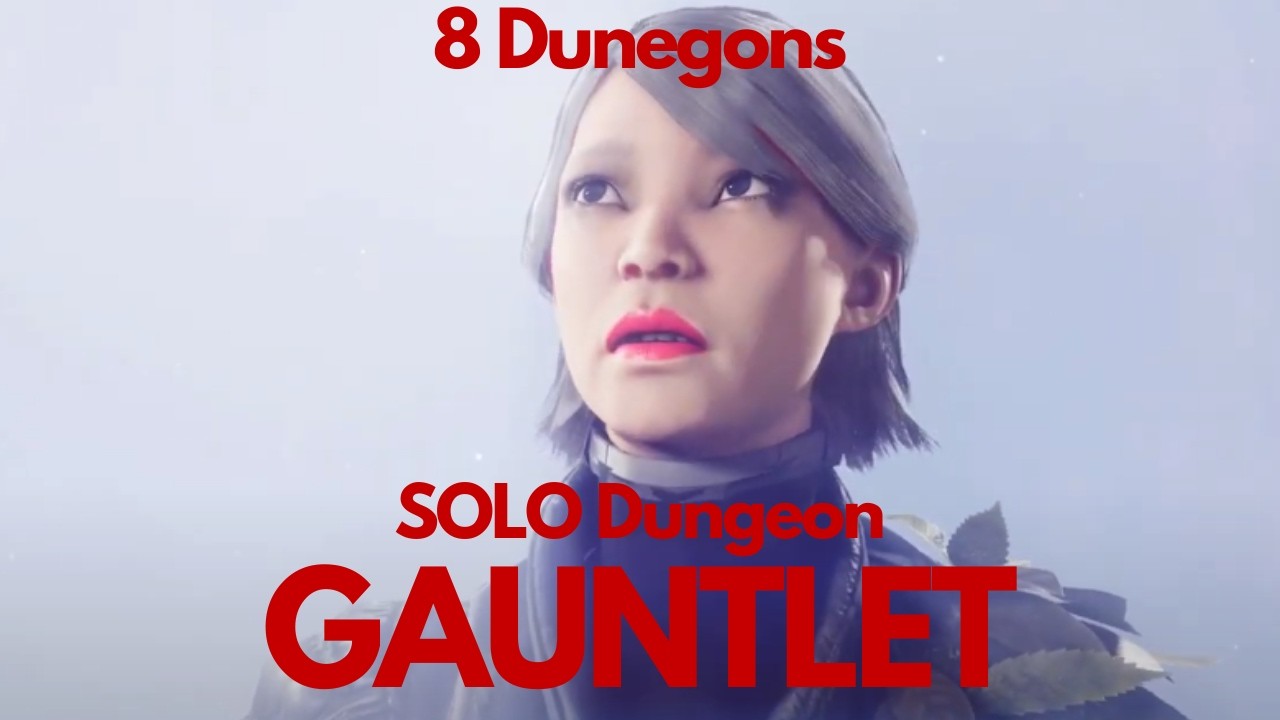 Destiny 2 Attempting A Solo Dungeon Gauntlet🥀💔... FULL TWITCH STREAM