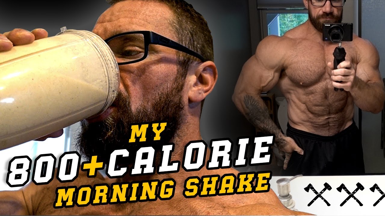 My 800+ Calorie Morning Shake | Seth Feroce