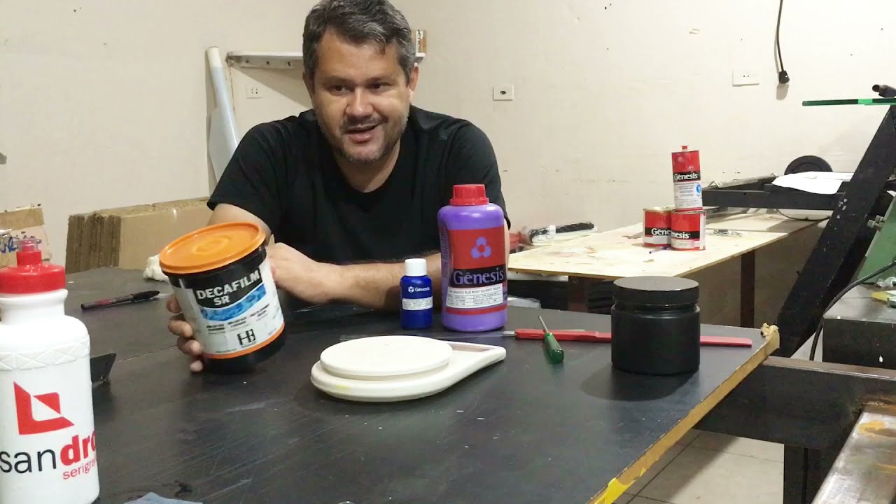Emulsão para tinta seribril