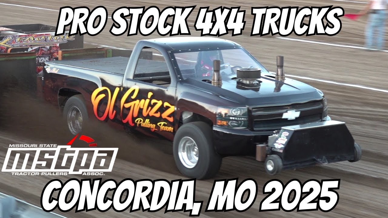 Pro Stock 4x4 Trucks from Concordia, MO 2025!