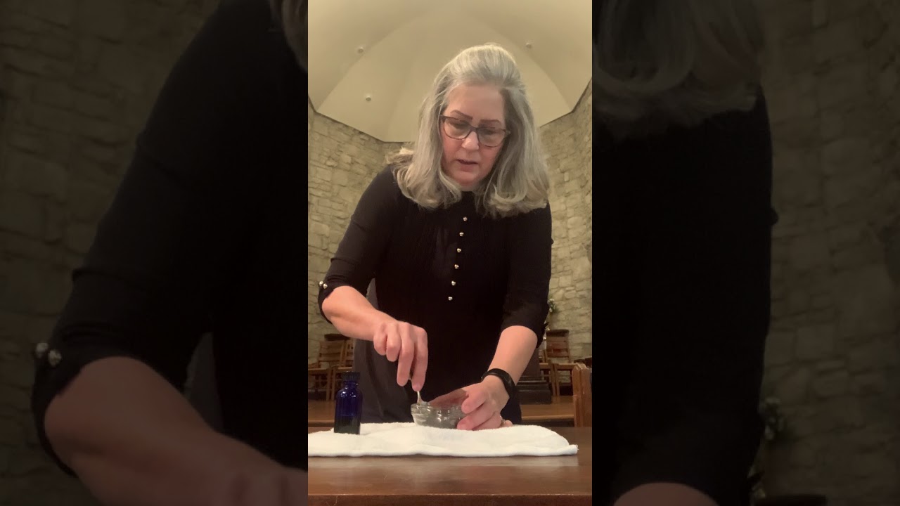 Making your own ashes for Ash Wednesday