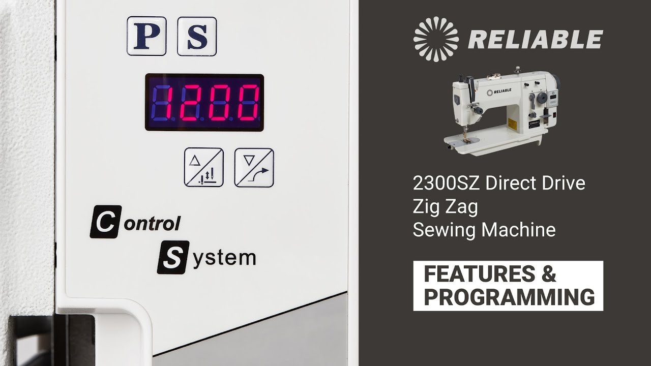 Features and Programming | 2300SZ Direct Drive Zig Zag Sewing Machine