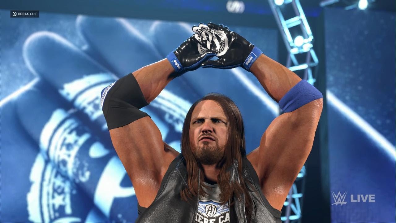 WWE 2K26-John Cena Vs AJ Styles