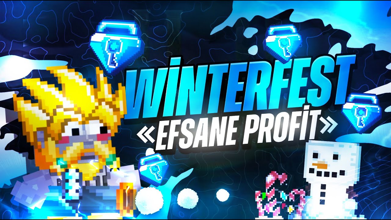 Growtopia WinterFest Eventinde Ka&ccedil;ırmamanız Gereken Profitler !| Growtopia T&uuml;rk&ccedil;e