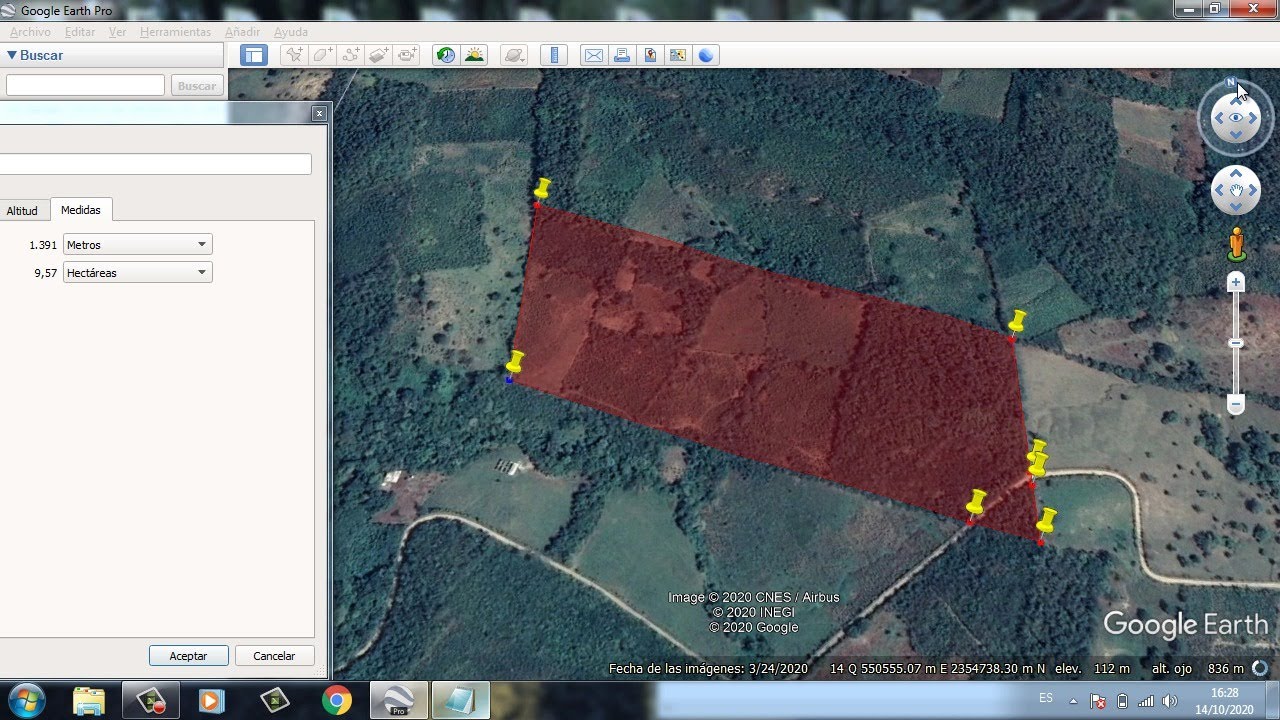 Cómo crear un POLÍGONO en Google Earth con coordenadas UTM de parcela ( pasó a paso)