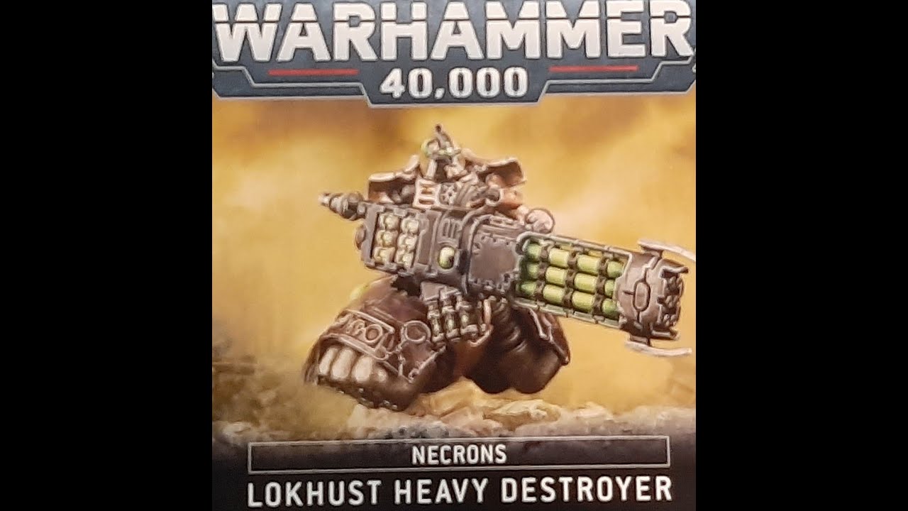 Lets Build EP 50 Lokhust Heavy Destroyer for Games of 40K