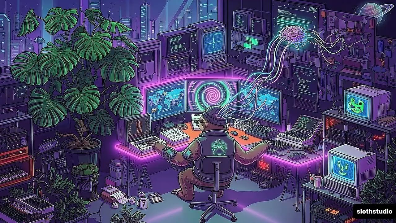 Deep Focus: Brainwave Optimization (Cyberpunk Mix)
