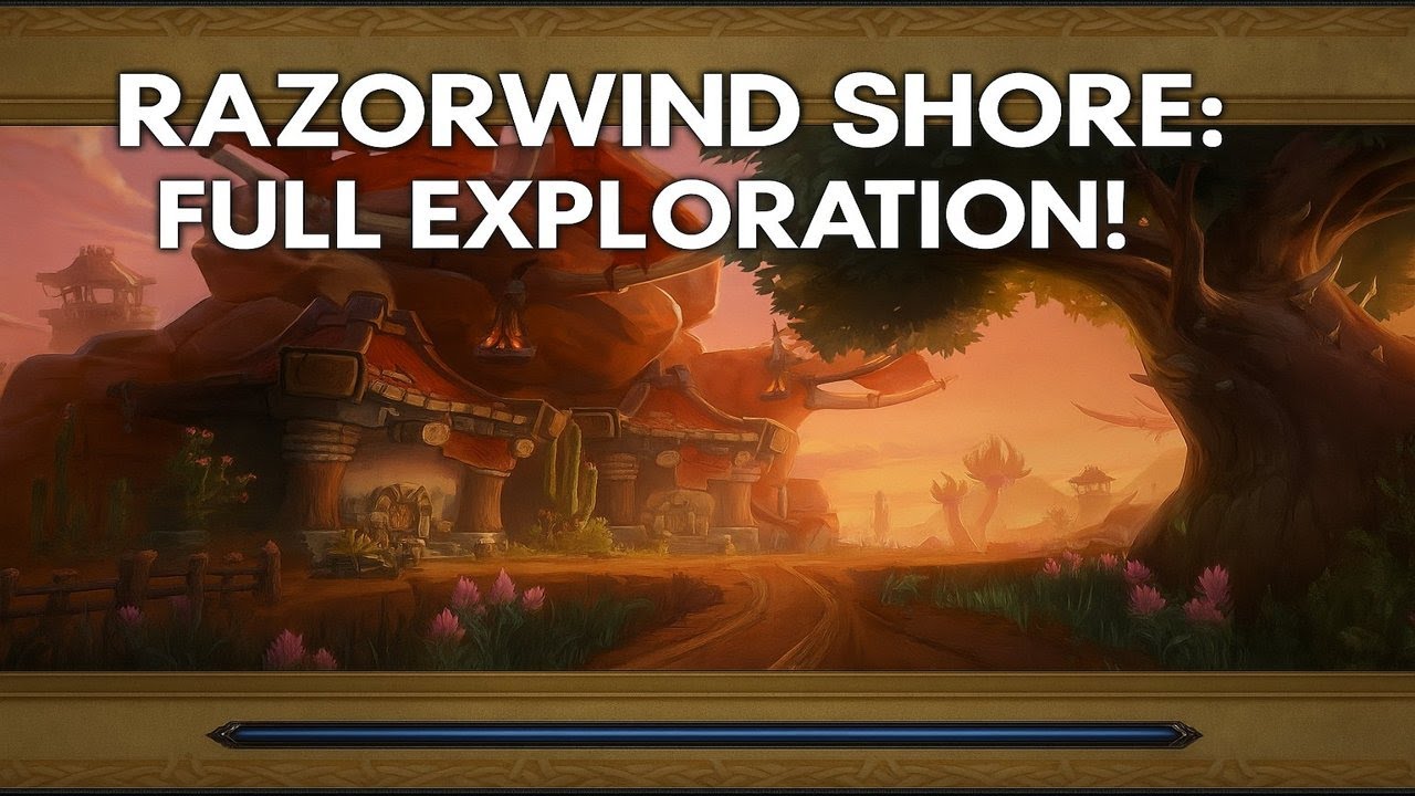 Razorwind Shore, Horde Neighbourhood - Full Exploration - World of Warcraft