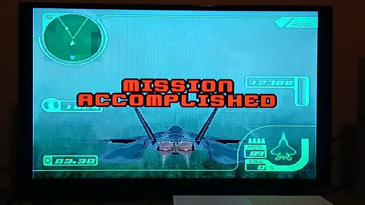 Ace Combat 3: Electrosphere (International) | Joint Maneuvers w/ F-22C Raptor II