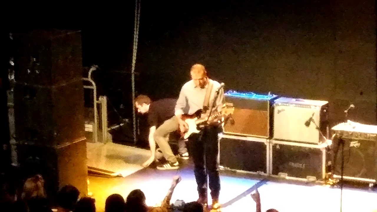 Final stage entrance by Mark E Smith of The Fall (4 Nov 2017)