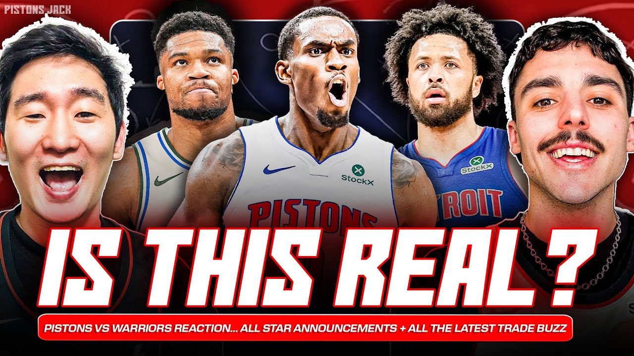 REACTION: Pistons vs Warriors | All-Star Weekend Discussion & TRADE Deadline Buzz 👀