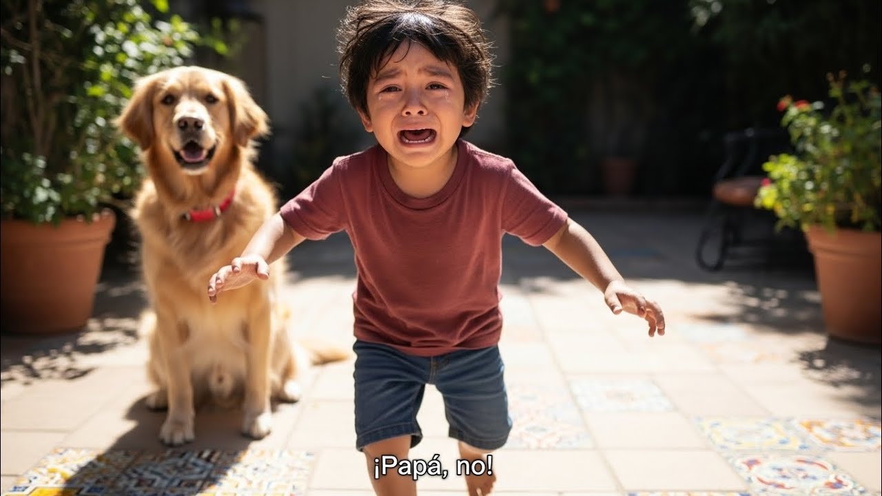 Demasiado Débil Para Correr, Pero Salvó al Cachorro | Historia Real de un Perro Héroe