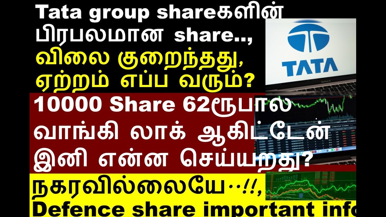 பெரிய அடி! 10000 share qty locked in loss, SUZLON share, HAL share,  tata capital share, PPAP share.
