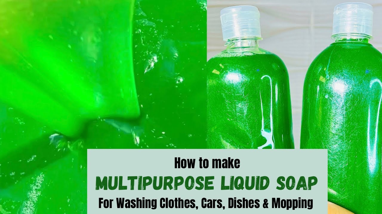 How to Make Liquid Soap | For Home & Commercial Use