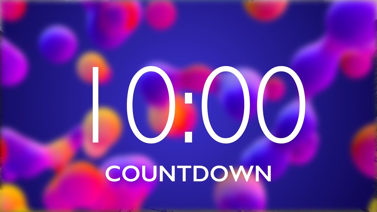 10 Minute Timer with Relaxing Music and Alarm 🎵⏰