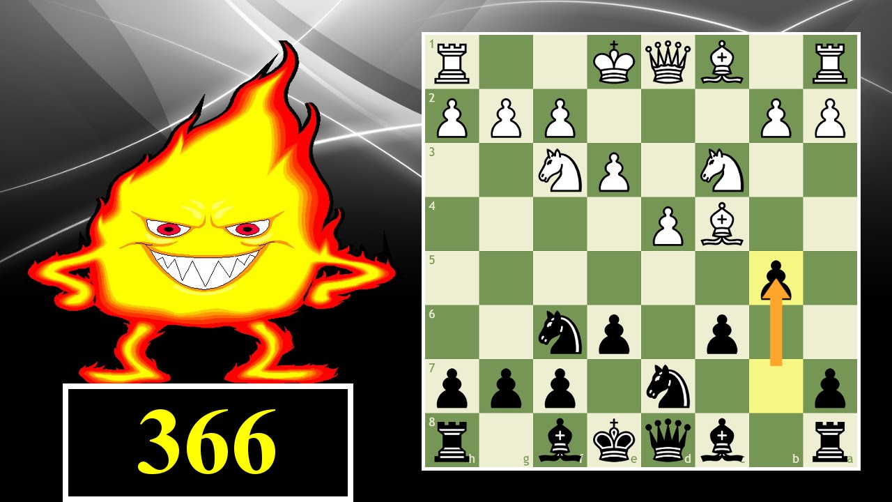 Блиц-шахматы №366: ФГД: полуславянский, меранский вариант