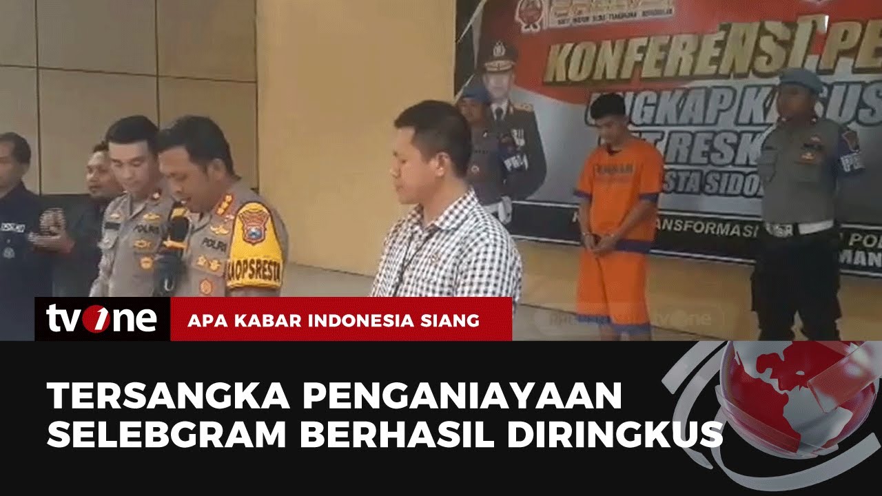Polisi Tangkap Pelaku Penganiayaan Selebgram di Sidoarjo | AKIS tvOne