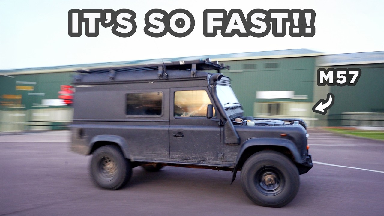 Swapping a BMW M57 into my Defender - episode 5