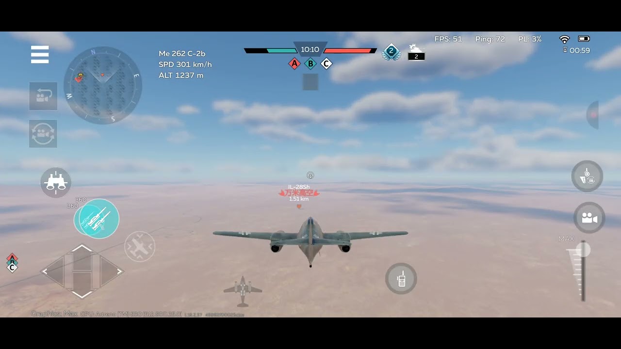 War Thunder Mobile Replay: Challenger 2 