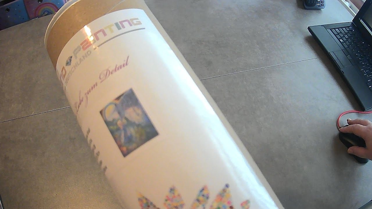 Unboxing - Unicorn Kiss,  Josephine Wall,  Diamond Painting Deutschland,  225 colours