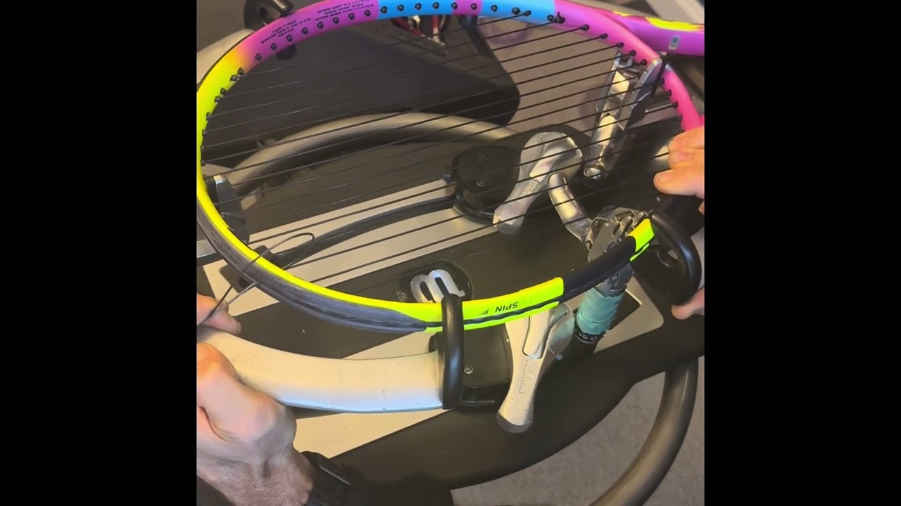 How to string a Babolat Pure Rafa Origin tennis racquet