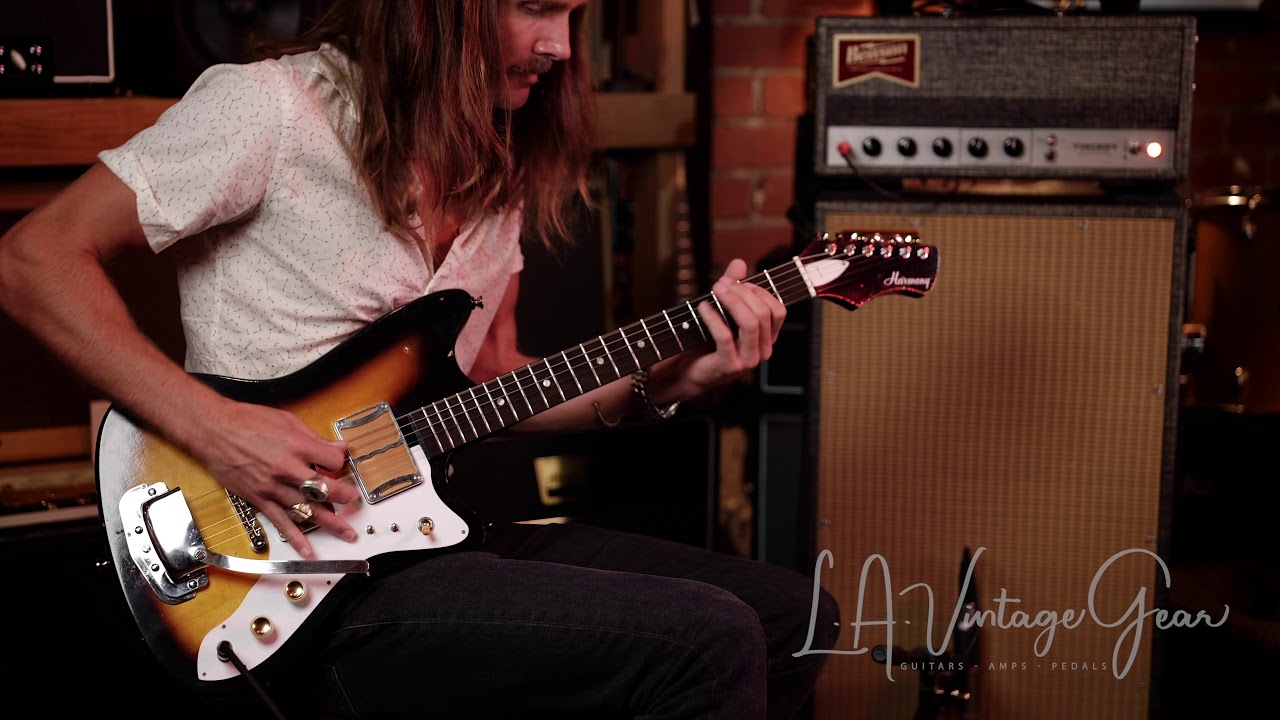 Eli Wulfmeier playing a  Vincent 30W Head & Cab & Ronin Mod Shop 'Burst with Gold Foils.