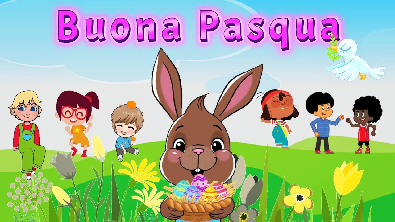 &Eacute; PASQUA (Le campane fan din don) Canzone di Pasqua con testo
