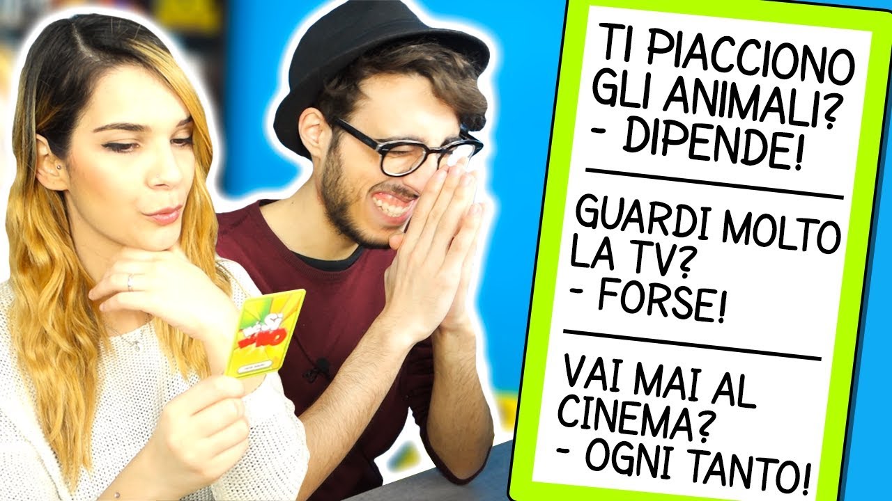 RIUSCIRESTI A VIVERE SENZA DIRE NE SI NE NO??