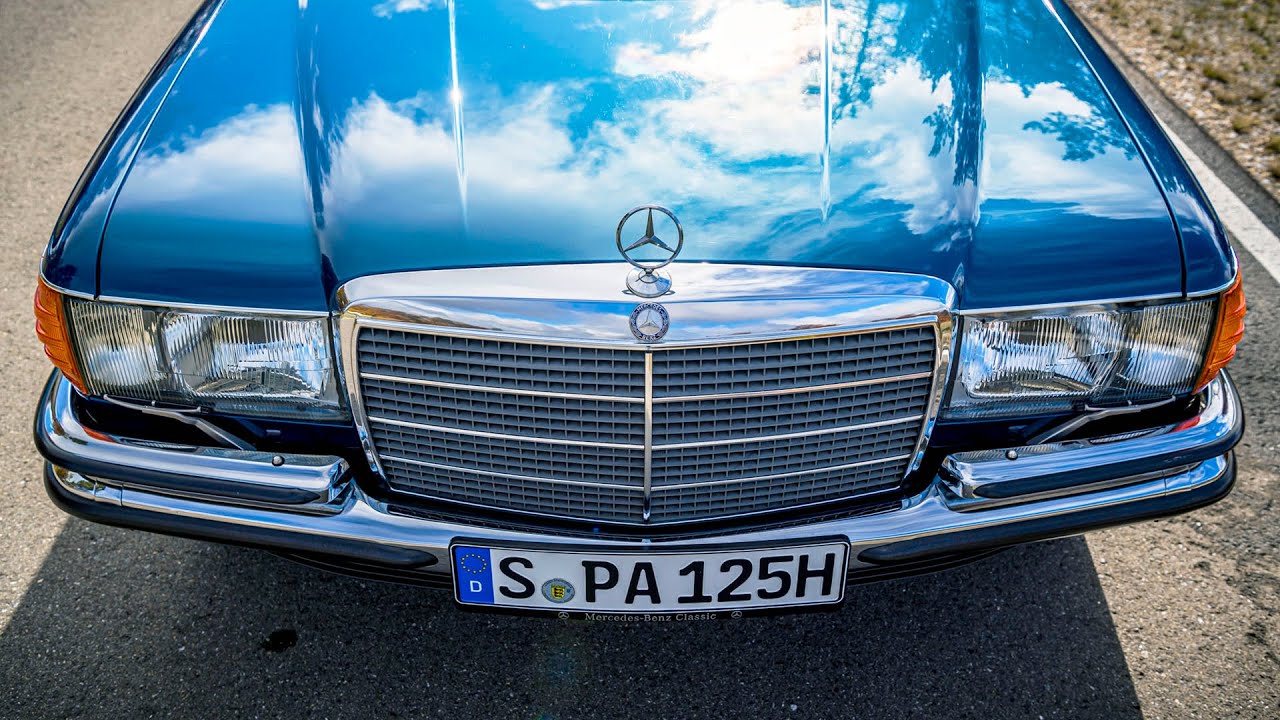 w116 Mercedes-Benz 350 SE with the M 116 V8 engine 3.5 liters