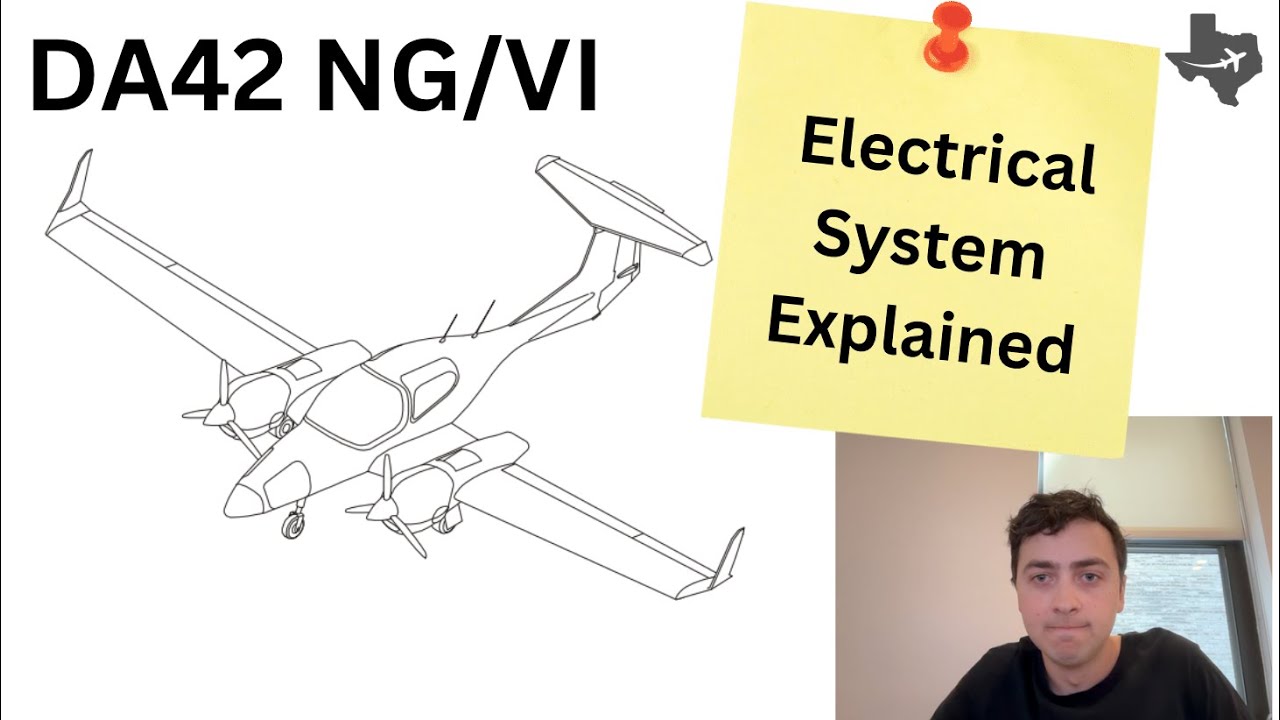 DA42 NG/VI Electrical System Explained