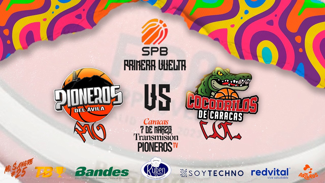 PIONEROS DEL ÁVILA VS COCODRILOS DE CARACAS | SPB 2026 | PRIMERA VUELTA