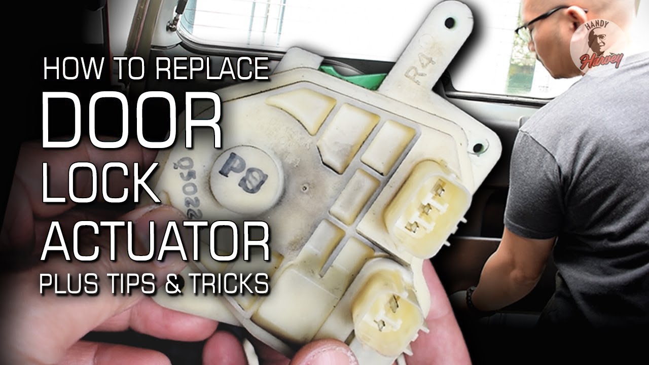 Honda CRV Rear Door Lock Actuators and Latches Replacement