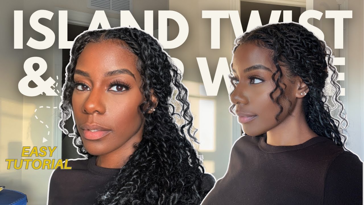 Island Twist | Effortless,Lightweight Twists Tutorial| EASY TUTORIAL
