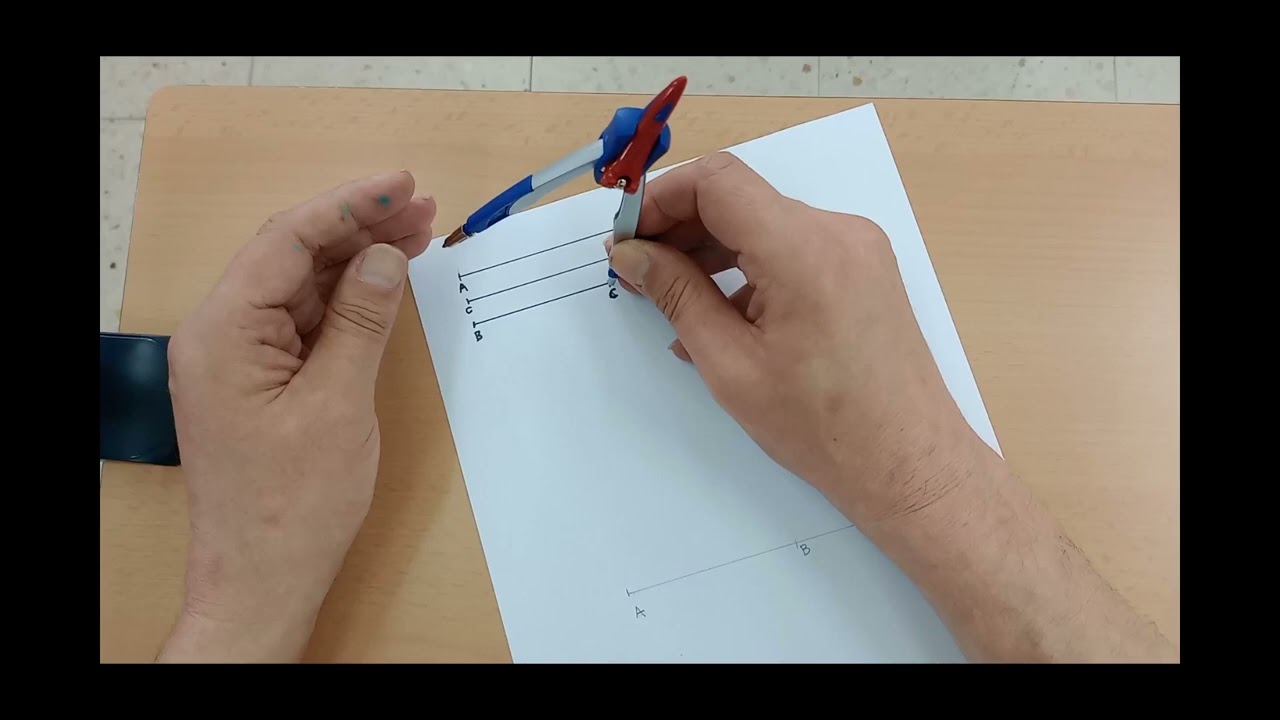 Triángulo dados os lados