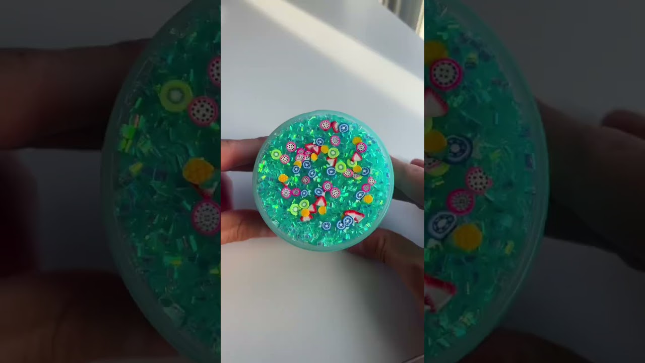 Breaking down the different slime textures! SLIME OBSIDIAN