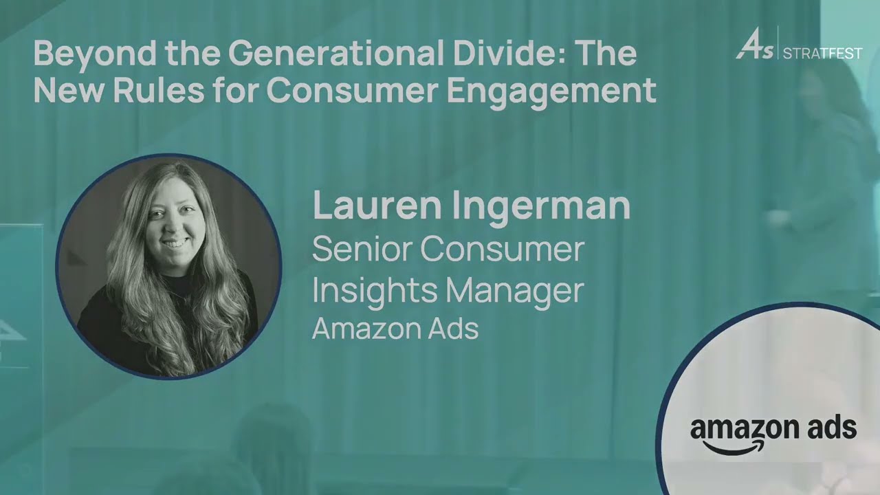 StraftFest 2025: Beyond the Generational Divide: The New Rules for Consumer Engagement
