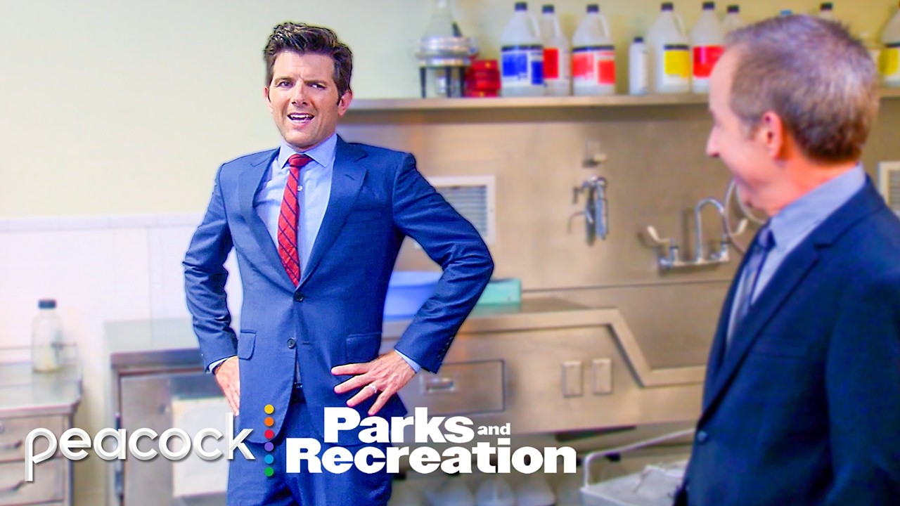 Adam Scott line deliveries that deserve a raise | Parks and Recreation