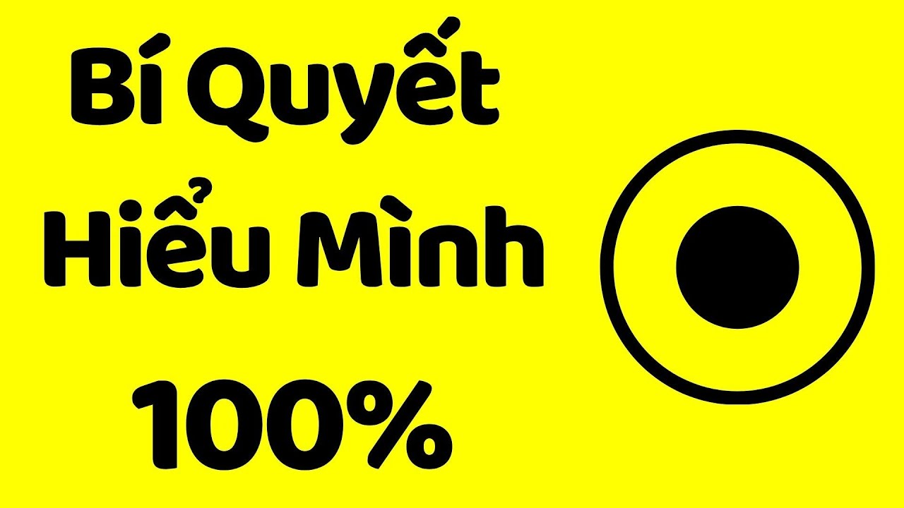 Bí Quyết Biết Mình Muốn Và Cần Gì (siêu hiểu mình)