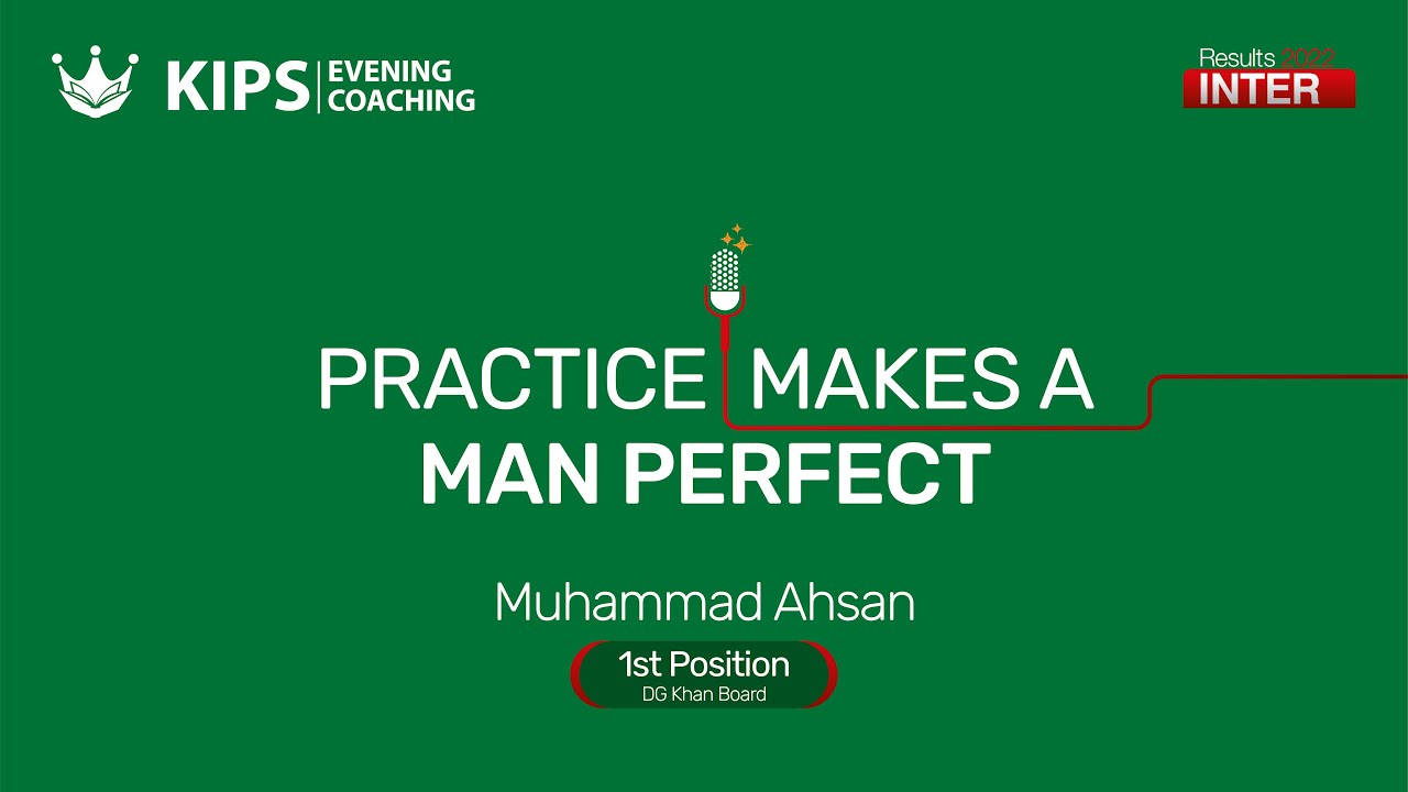 Muhammad Ahsan | 1st Position Pre-Engineering in Inter Results '22 (D. G. Khan Board)