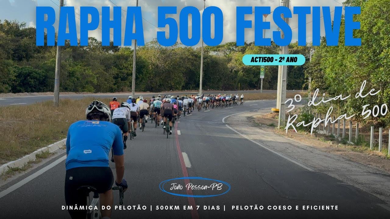 DIA MAIS LONGO DO RAPHA 500km - HOJE A TURMA RESISTIU BEM APÓS A CEIA DE NATAL 