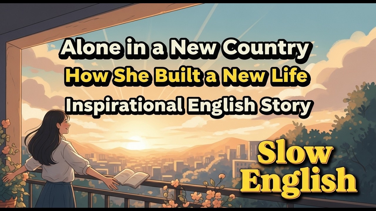 Alone in a New Country  How She Built a New Life  Inspirational English Story Slow English