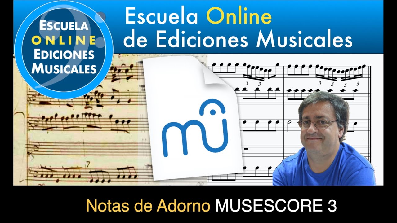 Tip 16 - Musescore Notas de Adorno con Musescore 3