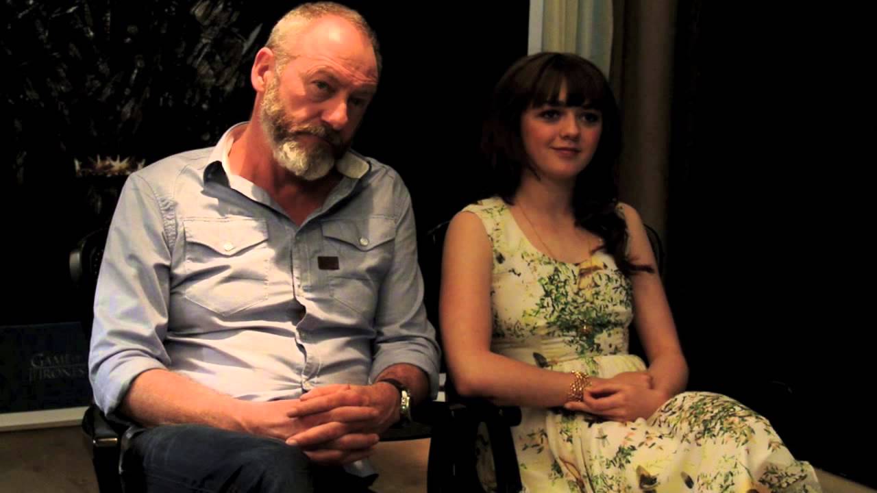 Game of Thrones interview part I: Liam Cunningham & Maisie Williams