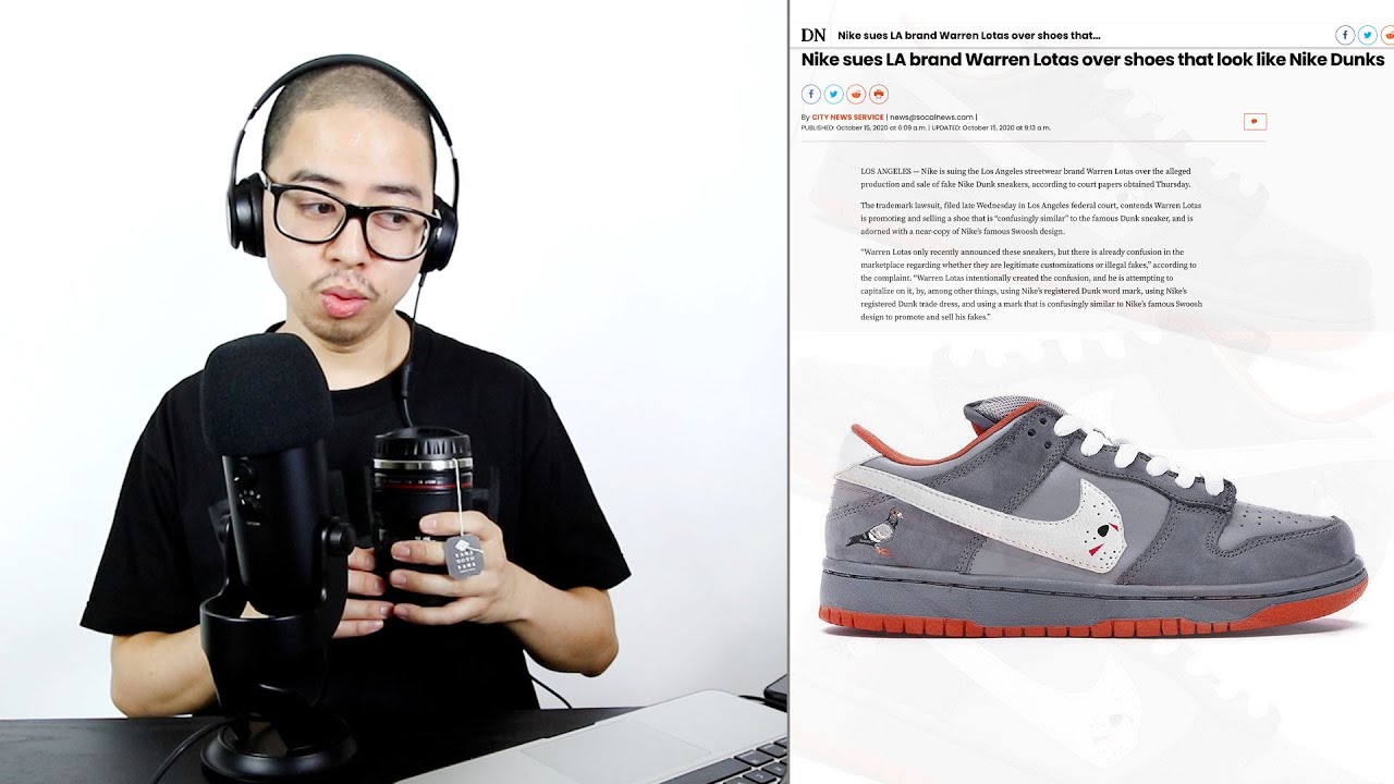 Nike Sues Warren Lotas